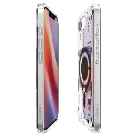 Оригинальный чехол Spigen Ultra Hybrid  Zero One Mag для iPhone 16e - Clear