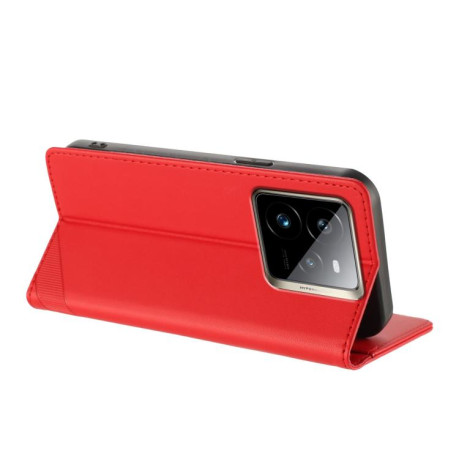 Чехол-книжка Embossed Multi-functional Wallet Retro Leather на Realme GT7 Pro - красный