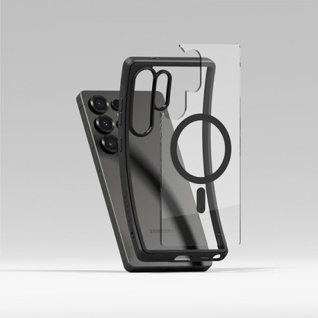 Оригинальный чехол Ringke Fusion Bold MagSafe для Samsung Galaxy S25 Ultra - Black