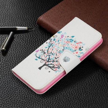 Чехол-книжка Colored Drawing Series на Samsung Galaxy A52/A52s - Tree