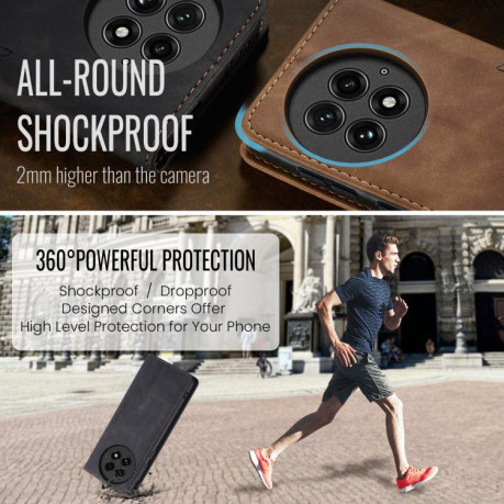 Чохол-книжка CaseMe-013 Multifunctional на OnePlus 13 - чорний