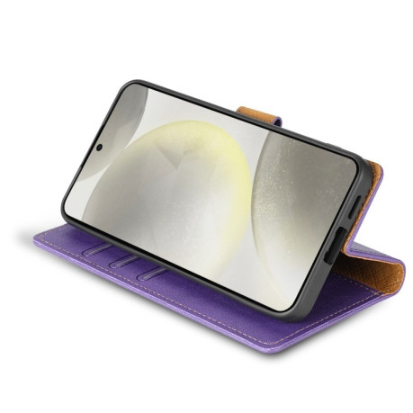 Чехол-книжка N.BEKUS CSJ-P1 Solid Color Leather на Google Pixel 8a - фиолетовый