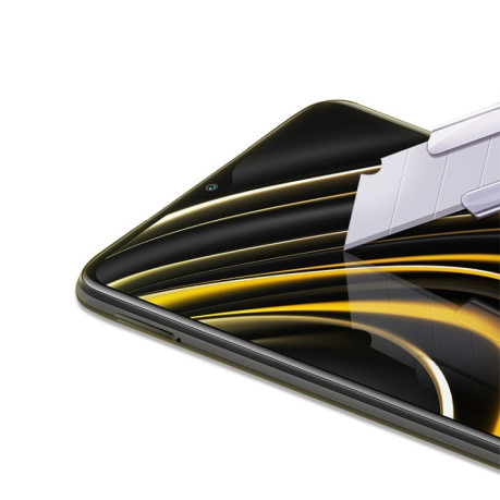 Защитное стекло mocolo 0.33mm 9H 3D Full Glue для Xiaomi Mi Poco M3 - черное