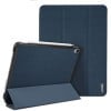 Протиударний чохол-книжка DUX DUCIS DOMO Series Side Flip Tri-Fold Foldable на iPad Pro 11/Air 10.9 2020-синій