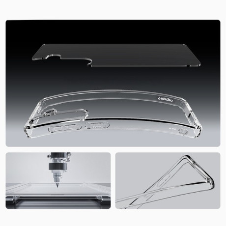 Оригінальний чохол Spigen Ultra Hybrid для Samsung Galaxy S25+ - Clear