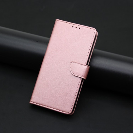 Чехол-книжка Speed Calf Texture для Xiaomi Poco X5 Pro  - розовое золото