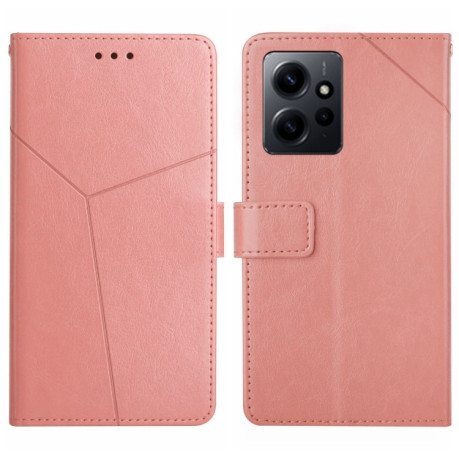 Чохол-книжка Y-shaped Pattern для Xiaomi Redmi Note 12 4G Global - рожевий