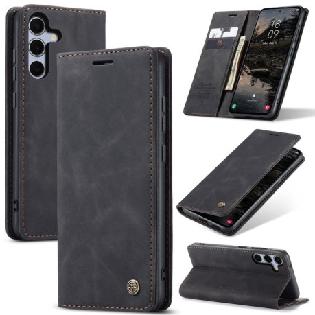 Чехол-книжка CaseMe-013 Multifunctional на  Samsung Galaxy S25 5G - черный