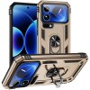 Чехол HMC с поворотным 360 держателем для Xiaomi 17 Pro — золотой