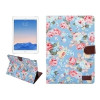 Шкіряний Чохол Flowers Cloth синій для iPad Pro 9.7