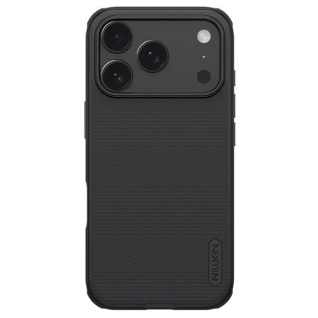 Чехол NILLKIN Frosted Shield Pro гибрид с матовым покрытием на iPhone 17 Pro Max - черный