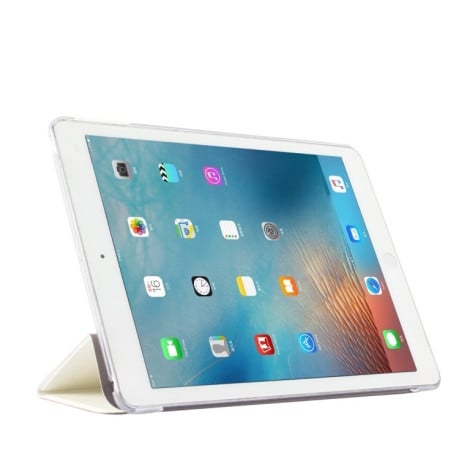 Чохол Silk Texture Three-folding білий для iPad 9.7 2017/2018 (A1822/ A1823)