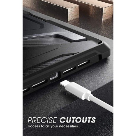 Противоударный чехол Supcase Ubrugged для iPad 9/8/7 10.2 (2019/2020/2021) - черный