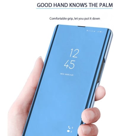 Чохол книжка Clear View на Xiaomi Redmi A1/A2 - фіолетово-синій