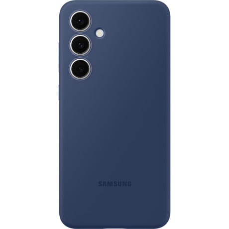 Оригинальный чехол Samsung Silicone Case для Samsung Galaxy S24 FE - blue(EF-PS721CLEGWW)