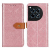 Чехол-книжка European Floral для OnePlus 12R/Ace 3 - розовый