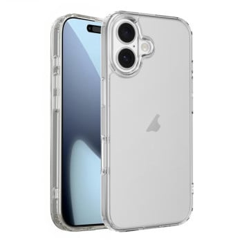 Силиконовый чехол Mutural Ice Series на iPhone 17 - прозрачный