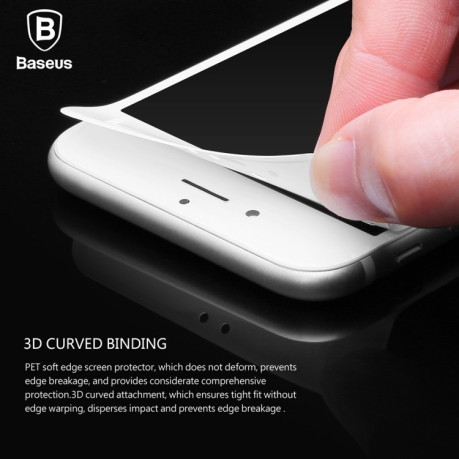 3D стекло Baseus на iPhone 7 Plus (Black)
