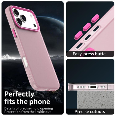 Противоударный чехол Candy Series для iPhone 17 Pro Max - красный