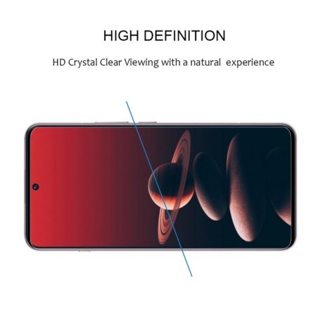 Защитное стекло 9H HD 3D Curved Edge (Full Glue) для OnePlus 13 - черное