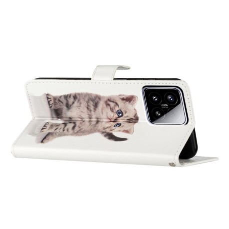 Чехол-книжка Colored Drawing Pattern для Xiaomi 15 - разноцветные