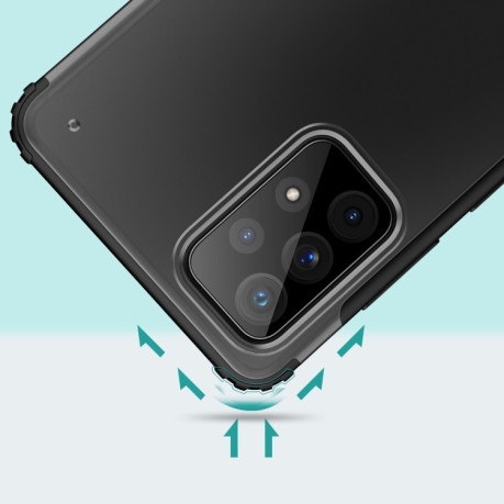 Ударозахисний чохол Four-corner Samsung Galaxy A72 - чорний