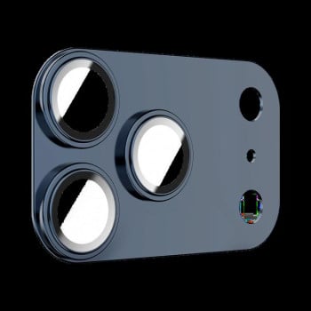 Интегрированная защита камеры Benks King Kong Corning для iPhone 17 Pro — синяя