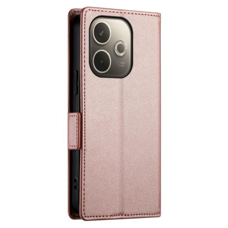 Чохол-книжка Side Buckle Magnetic Frosted Leather для OPPO A5 PRO 5G - золото
