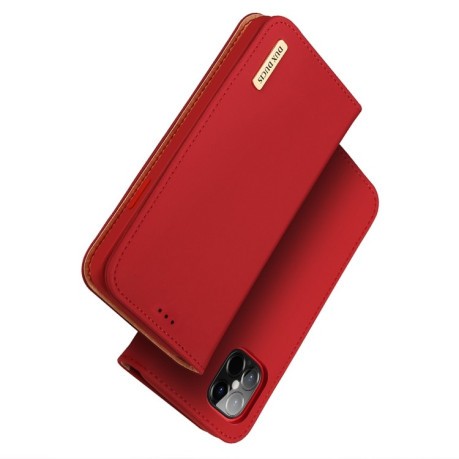 Чехол-книжка DUX DUCIS WISH Series на iPhone 12 Pro Max - красный