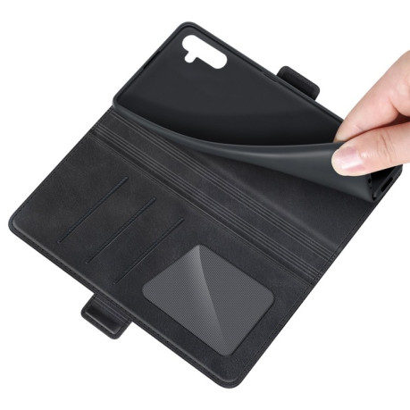 Чехол-книжка Dual-side Magnetic Buckle для Samsung Galaxy A04s/A13 5G - черный