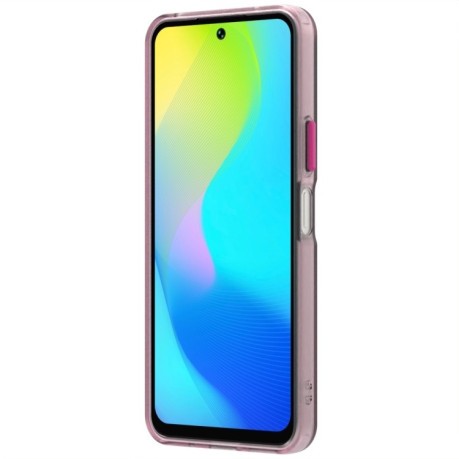 Противоударный чехол Candy Series для Xiaomi Poco M6 4G - красный