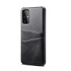 Кожаный чехол Fierre Shann Retro Oil Wax Texture на Samsung Galaxy S20-черный