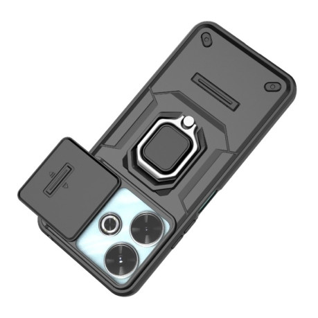 Протиударний чохол Sliding Camshield для Xiaomi Redmi 13 4G Global - чорний