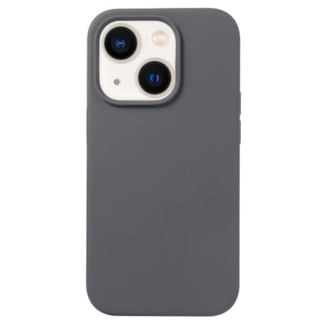 Силіконовий чохол Solid Color Liquid на iPhone 15 - чорний
