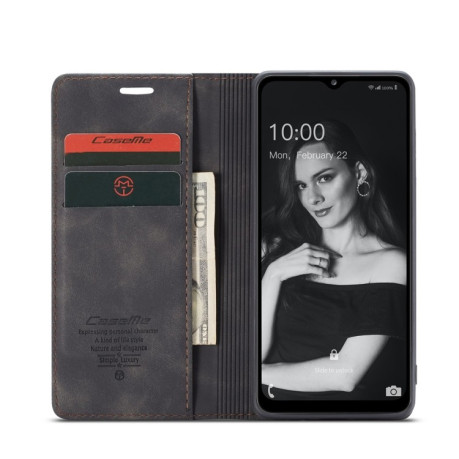 Чехол-книжка CaseMe-013 Multifunctional на Samsung Galaxy A32 5G- черный