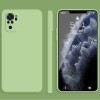 Силіконовий чохол Solid Color Liquid Silicone на Xiaomi Redmi Note 10  - зелений