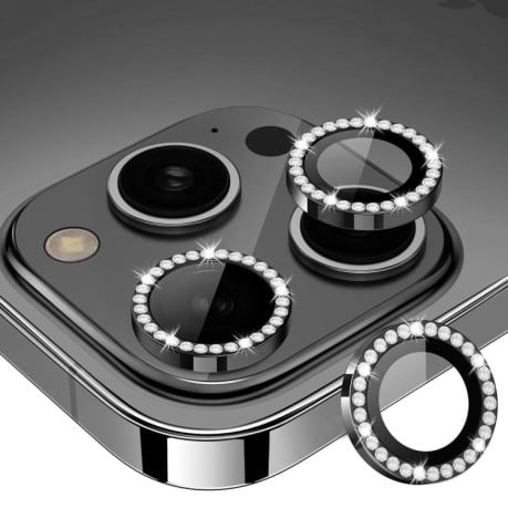 Захисне скло на камеру ENKAY AR Anti-reflection Camera Lens для iPhone 16 Pro / 16 Pro Max - чорне