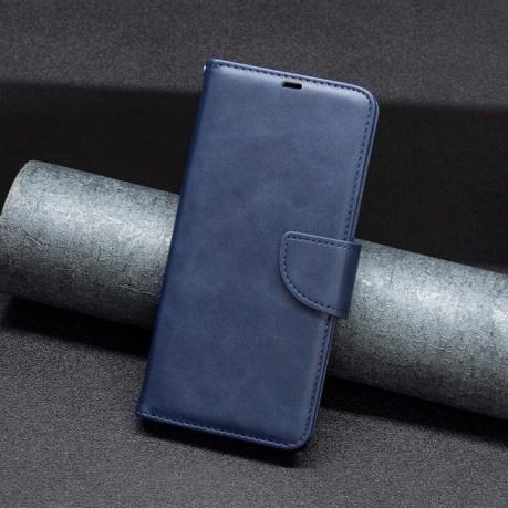 Чехол-книжка Retro Lambskin Textureдля Xiaomi Redmi Note 14 4G - синий