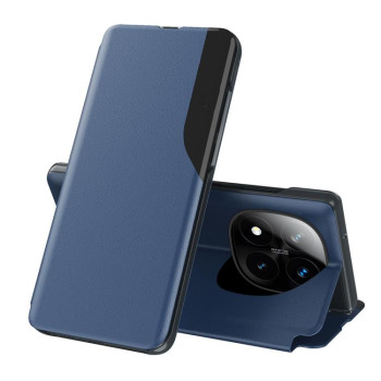 Чехол-книжка Clear View Standing Cover  для Xiaomi Redmi Note 14 Pro+ 5G - синий