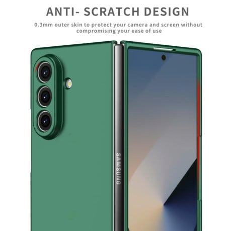 Противоударный чехол Armor Series на Samsung Galaxy Fold 7 5G - зеленый
