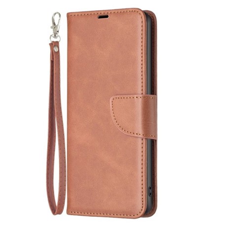 Чохол-книжка Retro Lambskin Texture для Samsung Galaxy S24 Ultra 5G - коричневий