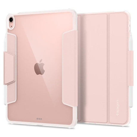 Оригинальный чехол Spigen Ultra Hybrid Pro для iPad Air 11 2024/Air 4 2020 / 5 2022 - pink and gold