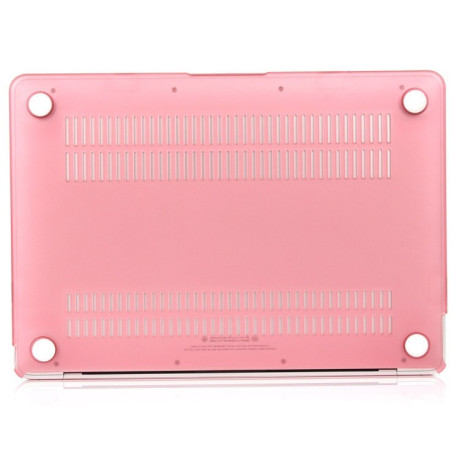 Чехол Soft Touch Matte Style для MacBook Air 13 (2018) Розовый