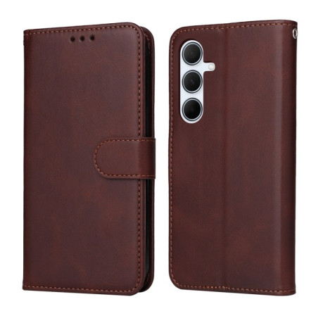 Чохол-книжка Classic Calf Texture для Samsung Galaxy A36 5G - коричневий