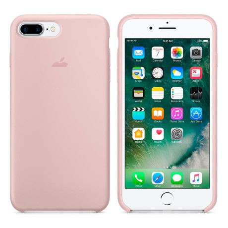 Силіконовий чохол Silicone Case Pink Sand на iPhone 7 Plus/8 Plus