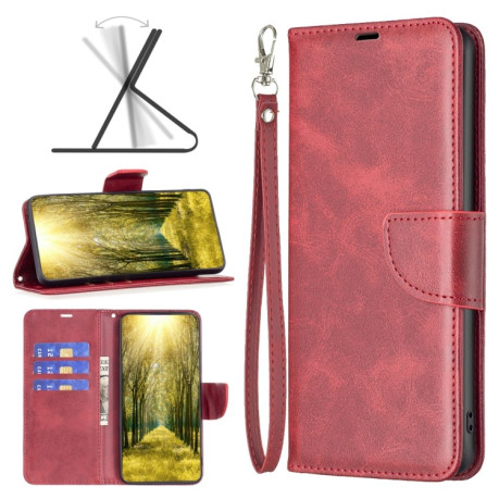 Чехол-книжка Retro Lambskin Texture для Xiaomi 13 Lite / Civi 2 - красный