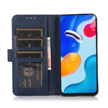 Чохол-книжка Cow Texture Leather для Realme 9 Pro/OnePlus Nord CE 2 Lite 5G - синій