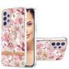 Протиударний чохол Ring IMD Flowers Samsung Galaxy A73 5G - Pink Gardenia