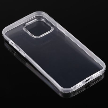 Двусторонний чехол Double-sided для iPhone 13 Pro Max - прозрачный