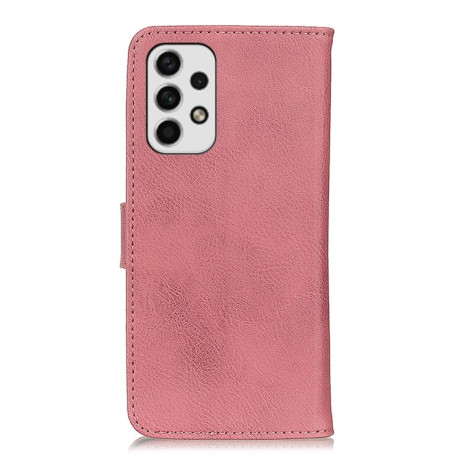 Чохол-книжка KHAZNEH Cowhide Texture Samsung Galaxy A23 4G - рожевий